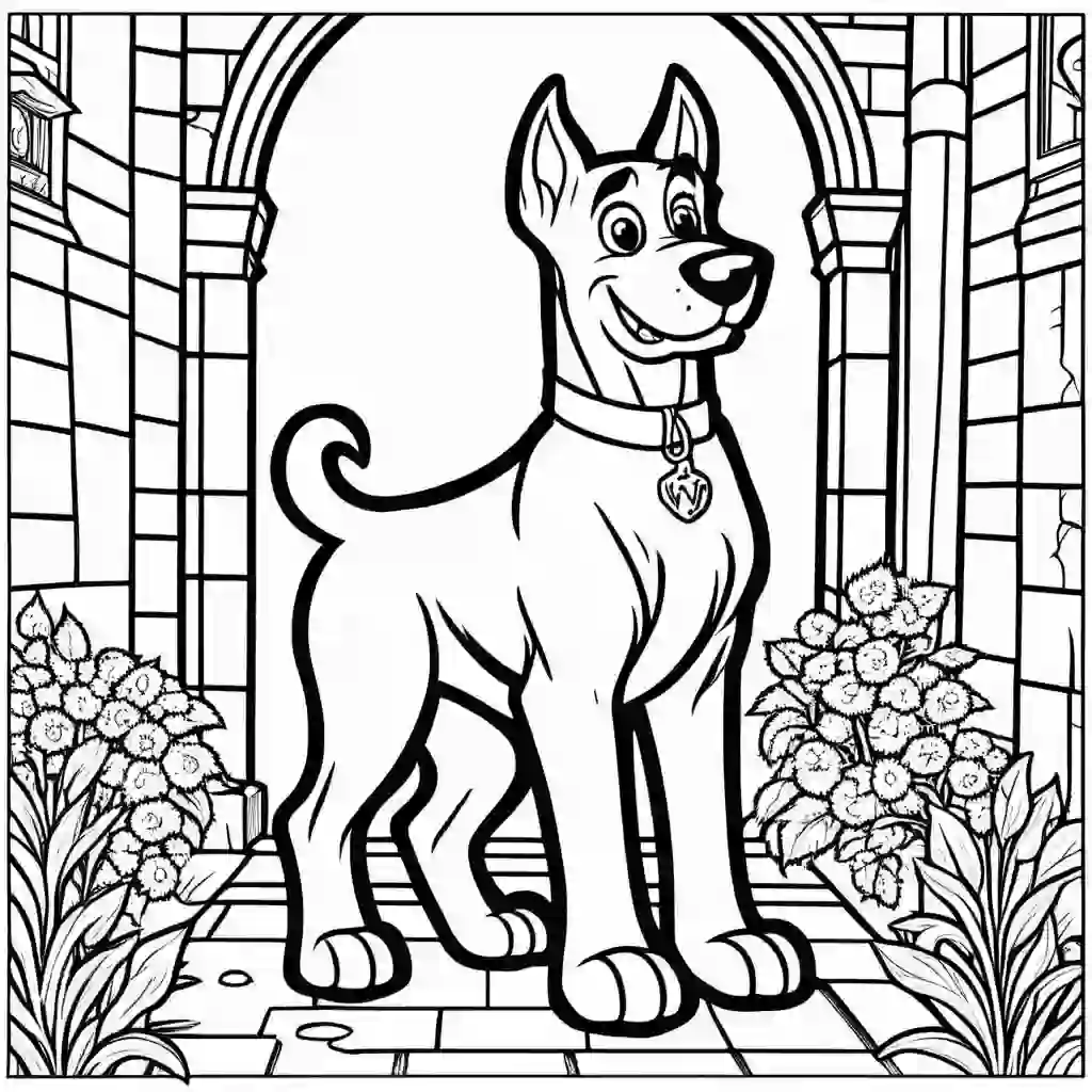 Scooby-Doo coloring pages